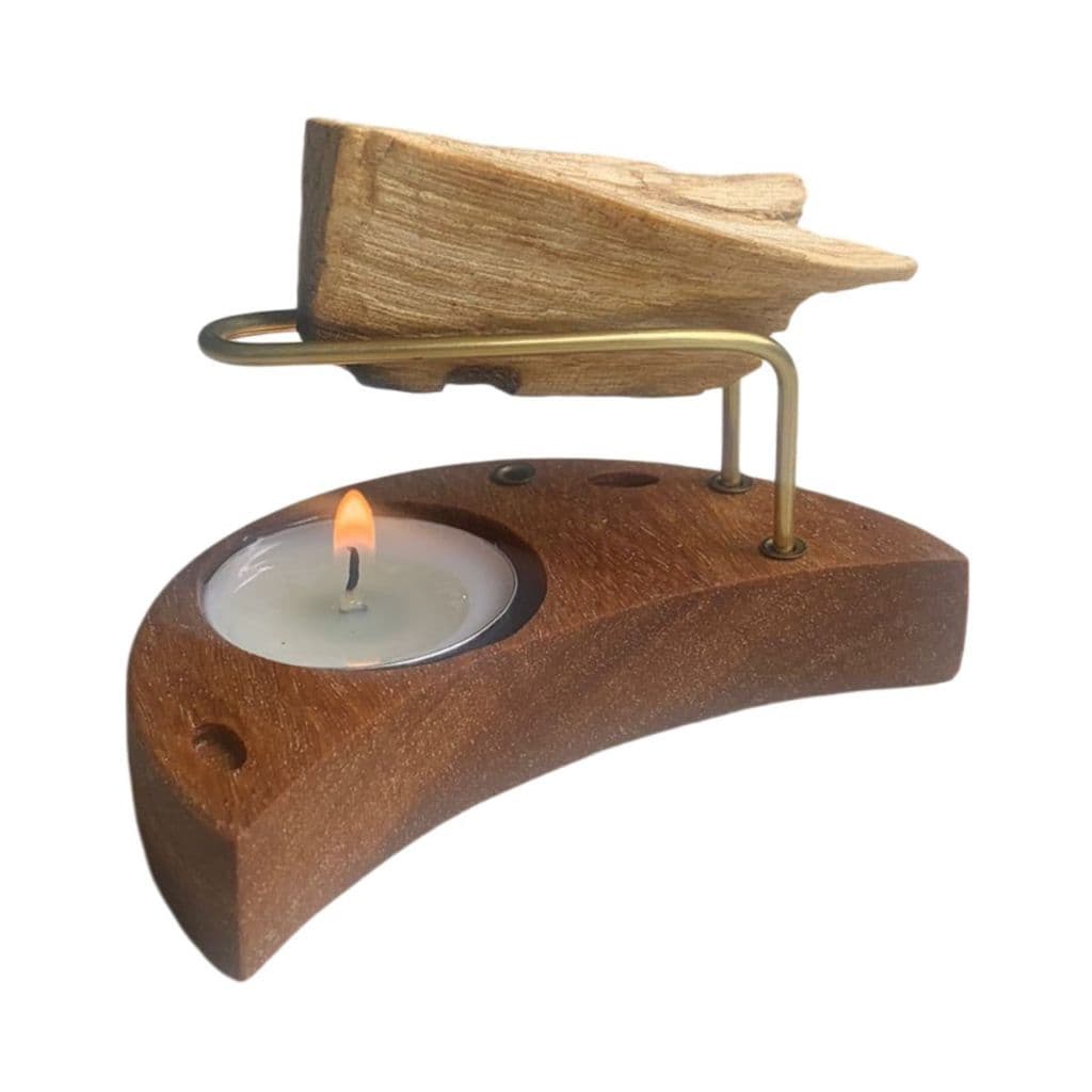Incensário de Palo Santo + Brinde - 1°Linha de Fabricação - Defumador Natural