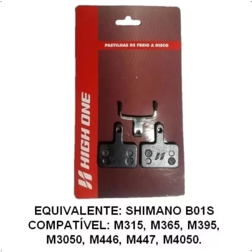 Pastilhas De Freio a Disco High One Tipo Shimano mt200 M395 M446