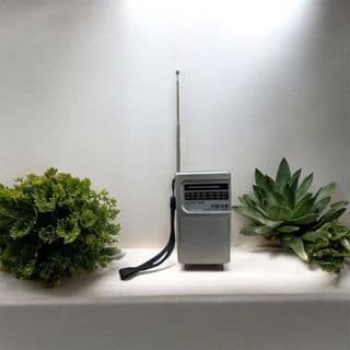 Rádio Portátil De Bolso AM FM A Bateria Recarregavel GT-21R