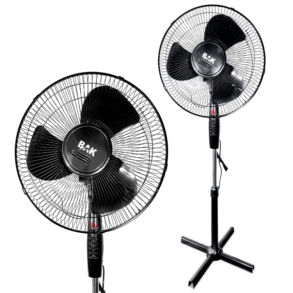 Ventilador de Coluna Pedestal 16" Super Silencioso Potente 45w Altura Ajustavel