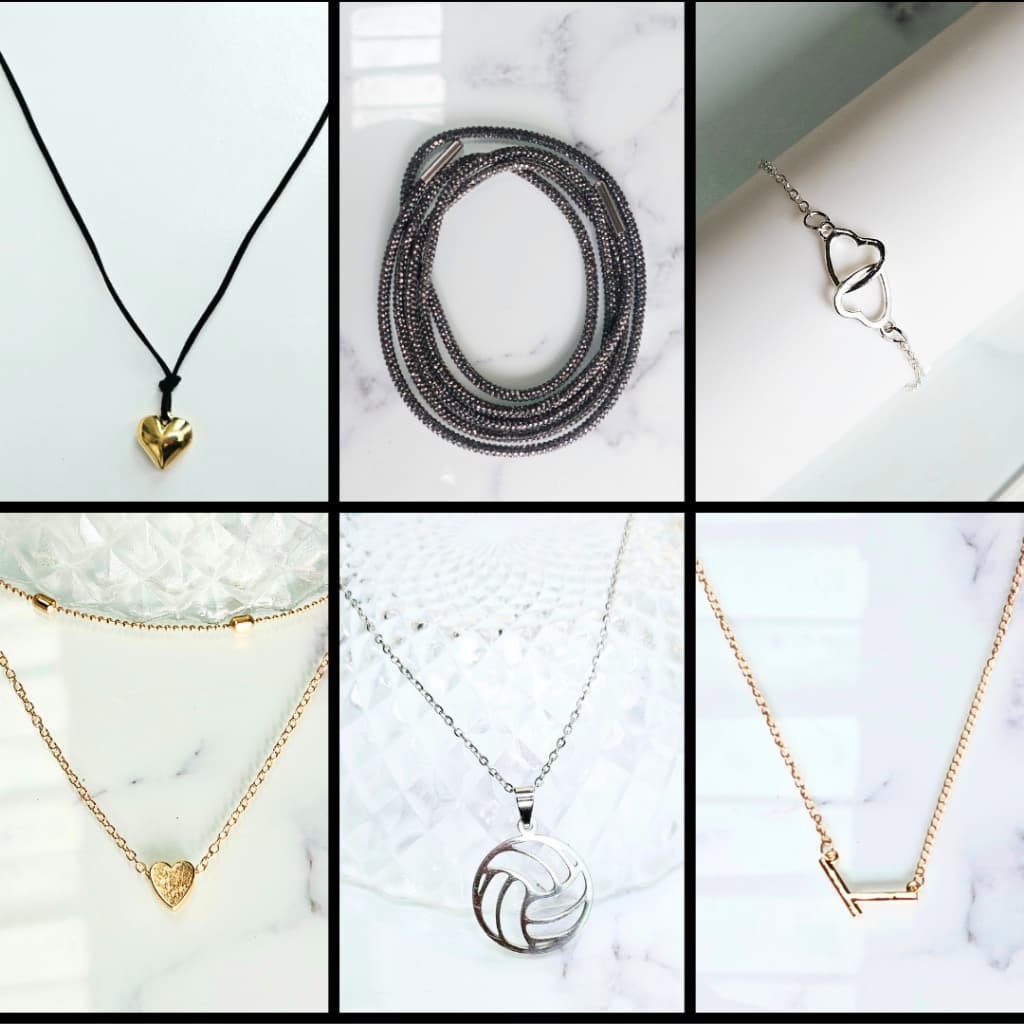 Colar coração dourado, cadarço strass brilhante chumbo, pulseira prata de coração, colar 2 em 1 dourado coração