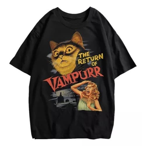 Camisa Camiseta 30.1 The Return Of Vampurr Poster Vampiro Filme