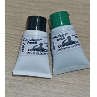 KIT CAMUFLAGEM PRETO/VERDE.