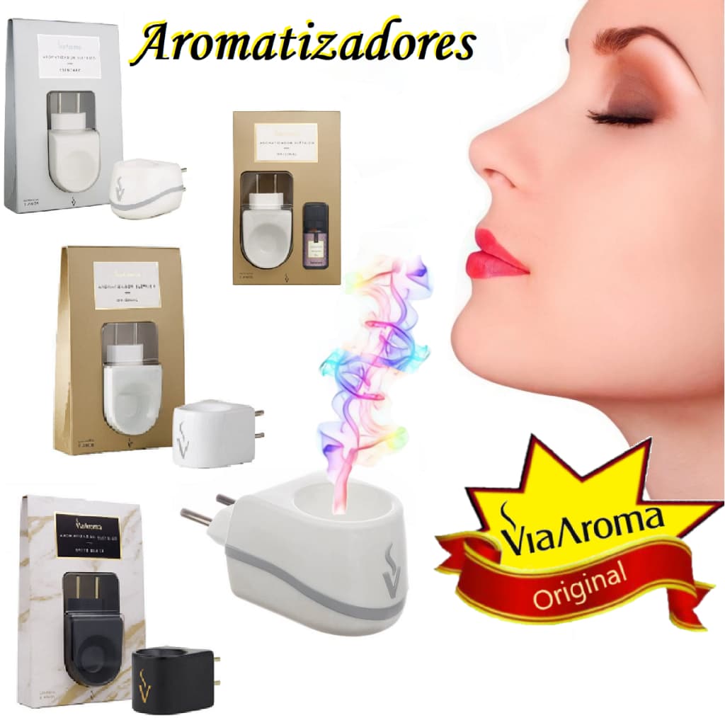 Aromatizador Difusor Elétrico  Via Aroma Vários Modelos