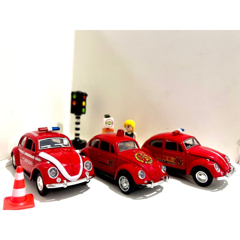 Miniaturas viatura do BOMBEIRS/ carrinho de coleção CARRO VERMELHO Top