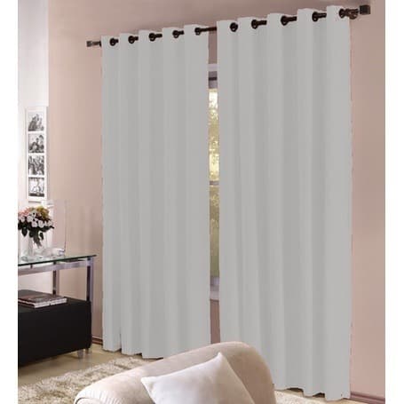 Cortina Roma com Ilhós - 3,00 x 2,20 Branco