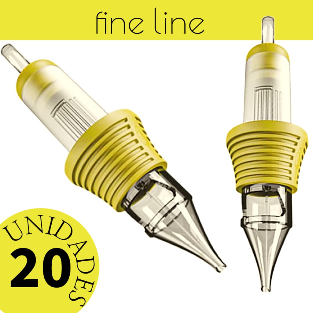 20 Cartuchos Fine Line White Head PRO Traço