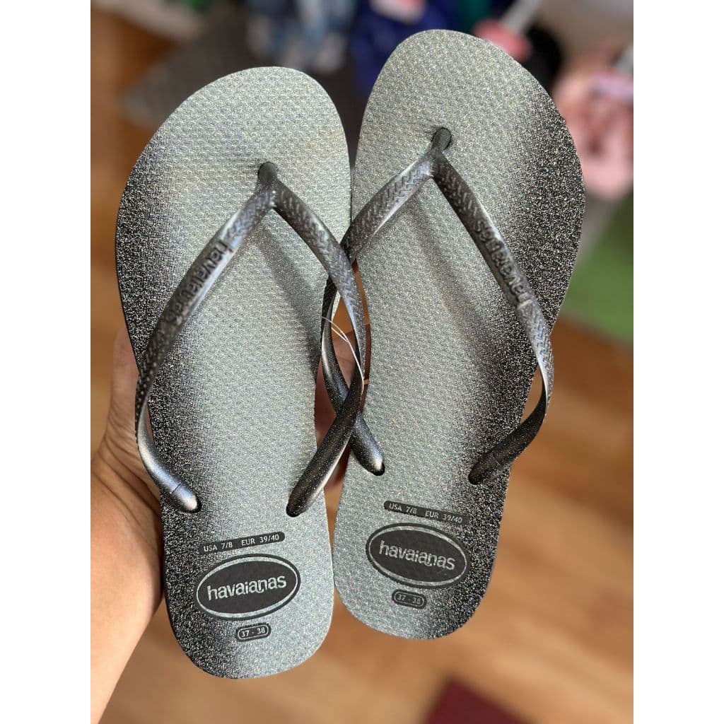 Havaianas Slim Gloss Preta