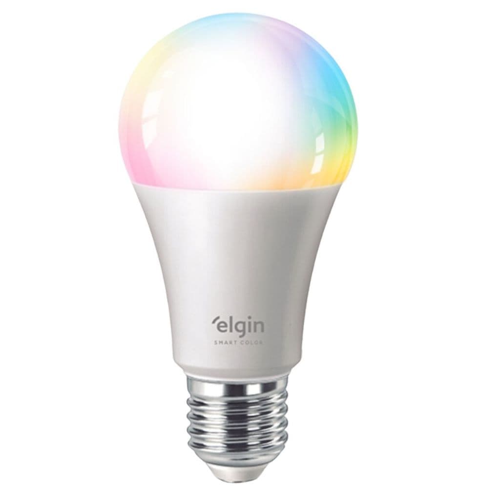 Lâmpadas Inteligente Led Bulbo 10w Rgb Smart Color - Elgin