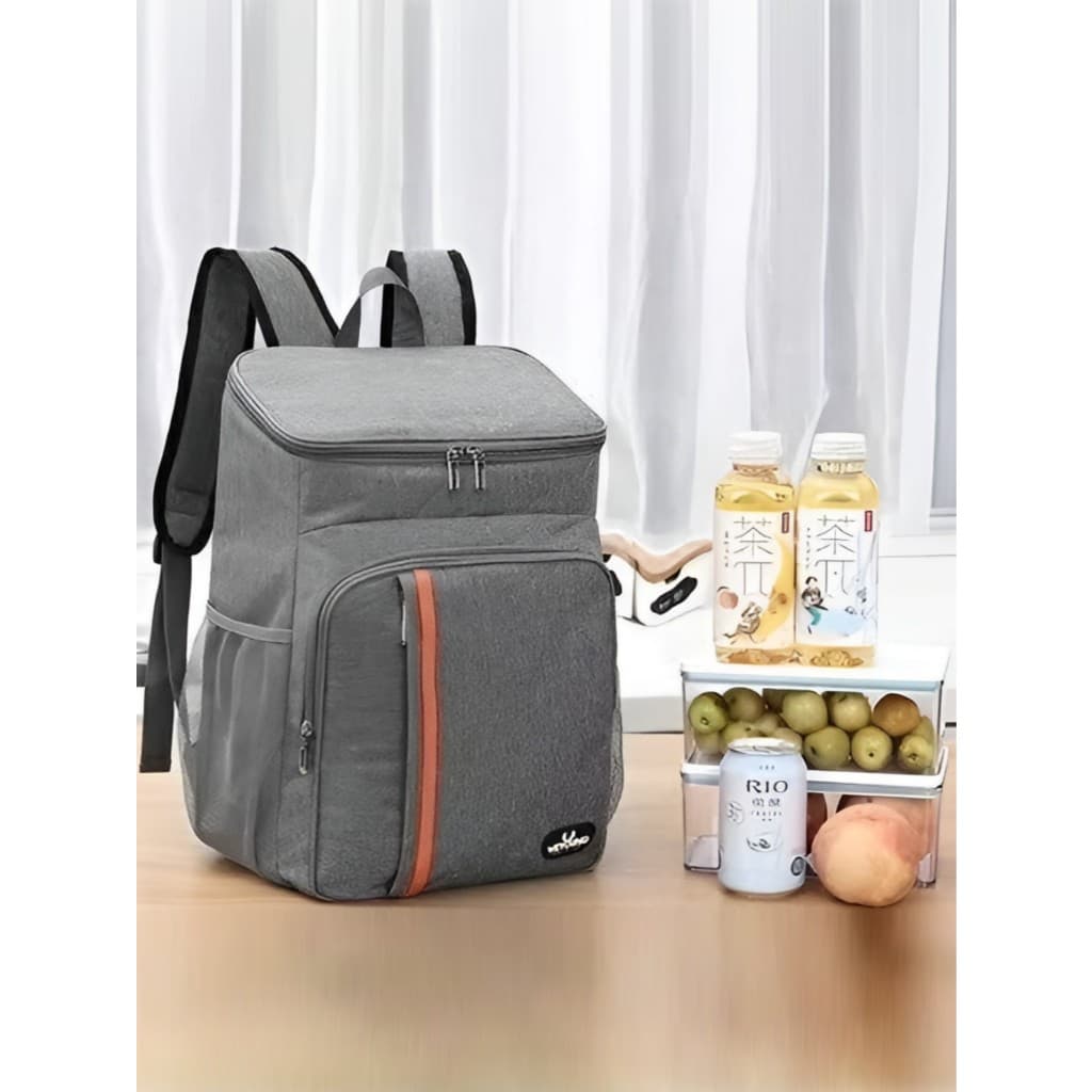 Mochila Térmica Cooler Capacidade 18L Impermeável Portátil Piquenique Quente Frio Aproveite