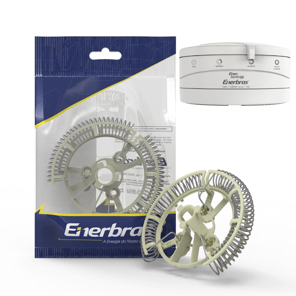 Resistência Ducha Enerbanho 4t Enerbras 220v 6800w