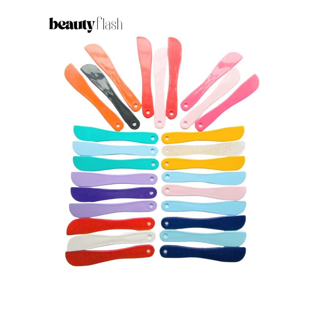 KIT COM 3 Espátula Multiuso Profissional Cabelereiro para Aplicação de Cremes Pomadas e Misturinhas