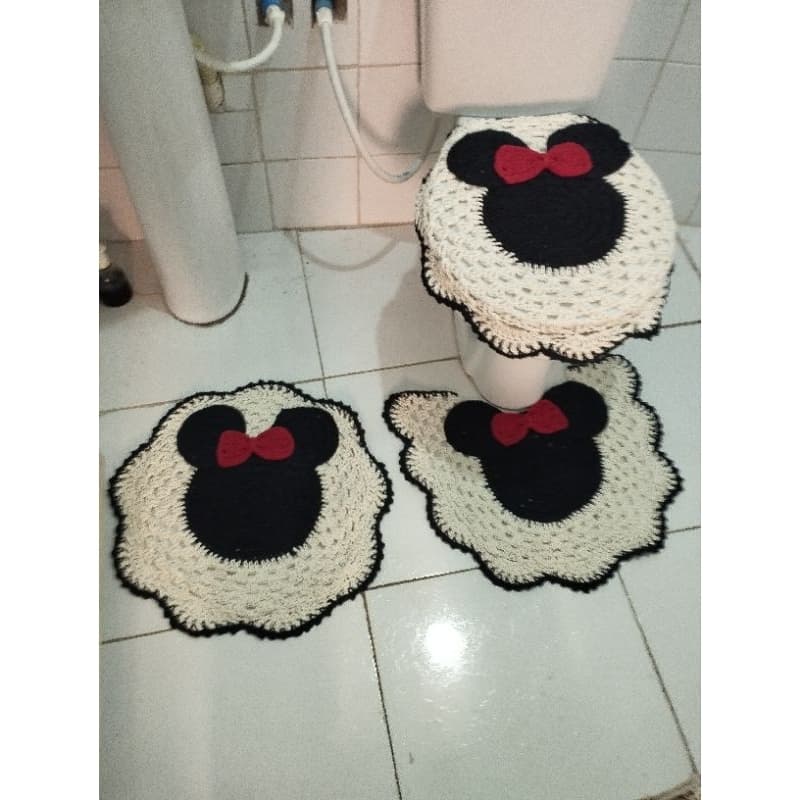 jogo de banheiro minie