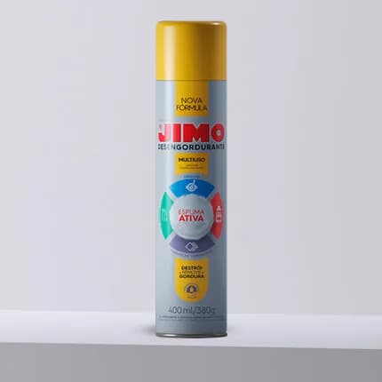 JIMO Desengordurante Aerossol Limpa Forno (400mL)