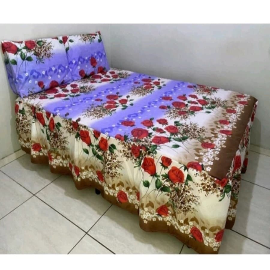 COLCHA CASAL BOX ESTAMPAS VARIADAS 3 PEÇAS