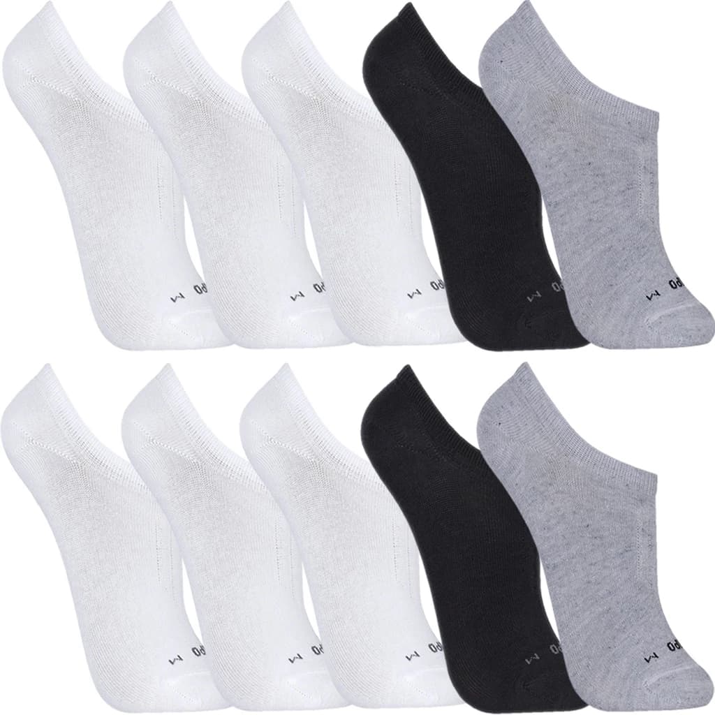 Kit 10 Pares Meias Soquete Lupo Sapatilha Original Algodão Masculina Feminina Cano Curto Baixo