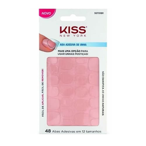 Kiss New York Aba Adesiva de Unha