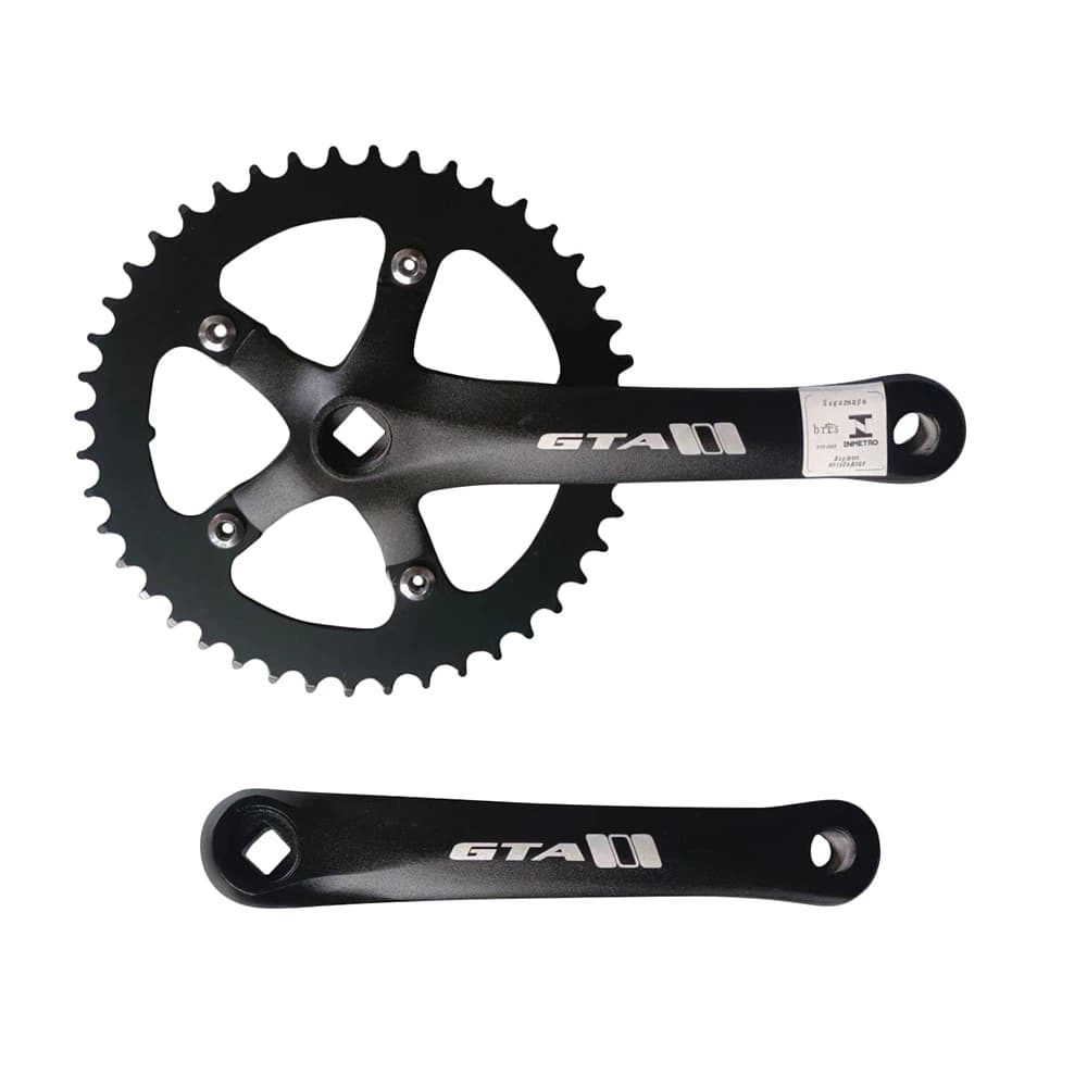 Pe De Vela Single Bike Bmx 44 Dentes Aluminio Ponta Quadrada 170mm