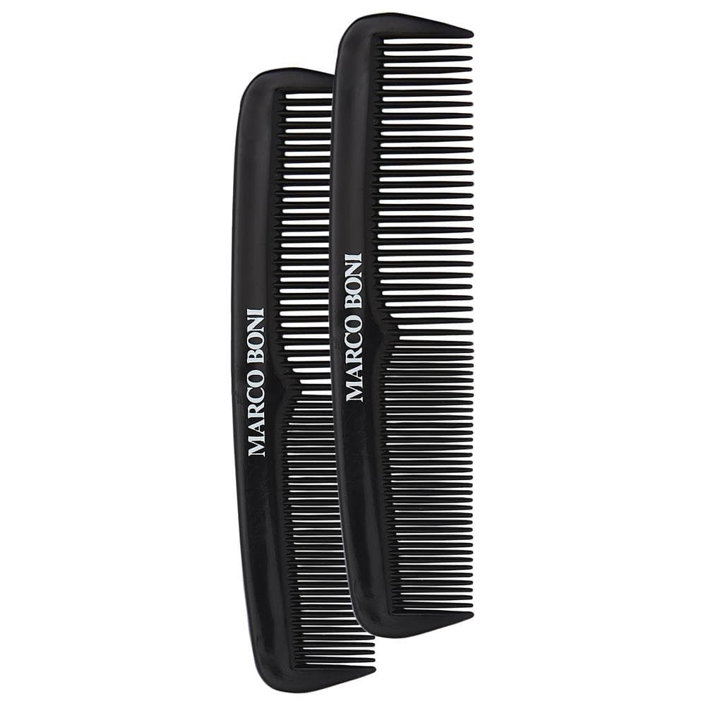 Kit Com 2 Pentes De Bolso Barba, Cabelo E Bigode Marco Boni