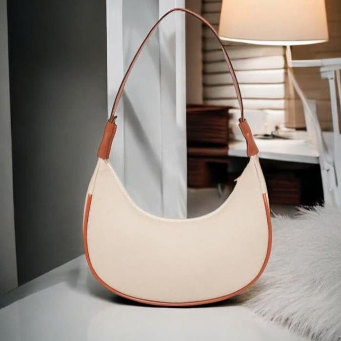 Bolsa Meia lua De Ombro e Mão Forrada Salton bf