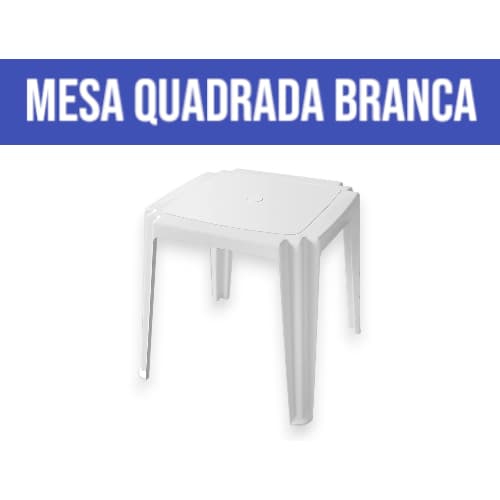 Mesa de plástico preta Mesa quadrada preta de plastico Mesa empalhável