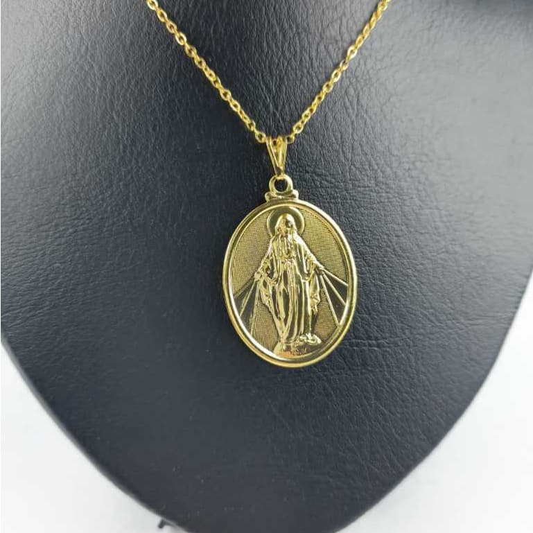 Colar Feminino Medalha Milagrosa Nossa Senhora Das Graças