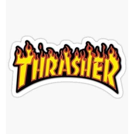 ADESIVO THRASHER 10 CM