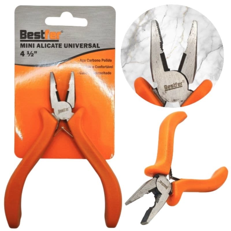 Mini alicate universal com mola miniatura pequeno para artesanato bijuterias elétrica pesca profissional ferramentas
