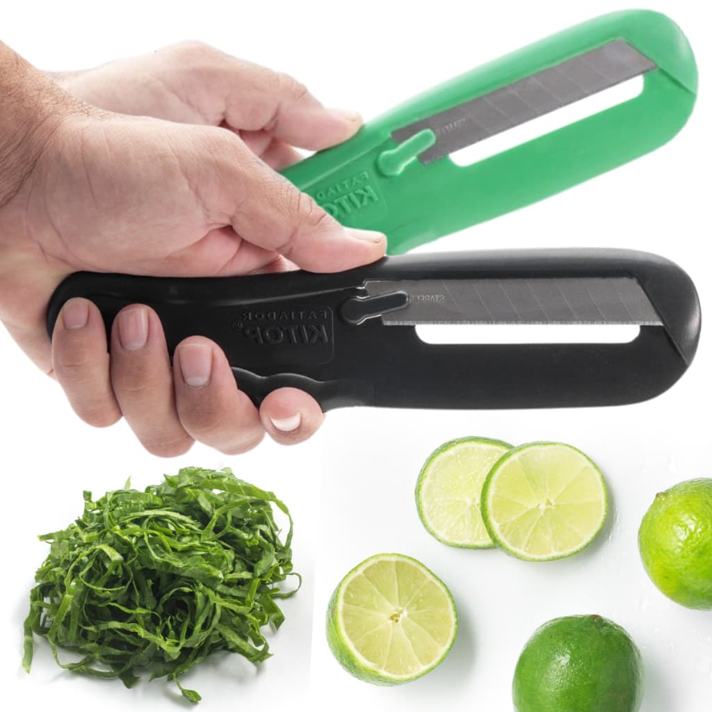 Kit 2 Fatiador de Couve Legumes e Repolho Prático Rápido na Cozinha