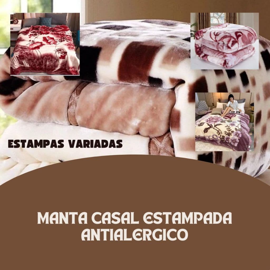 Coberta Manta Soft Microfibra Anti-alérgica Novo 2,00x1,80