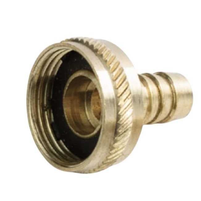 Bico para Mangueira ou Torneira de Jardim / Metal Amarelo 3/4 x 1/2 ou 3/4 X 3/4 ou 1/2 x 1/2