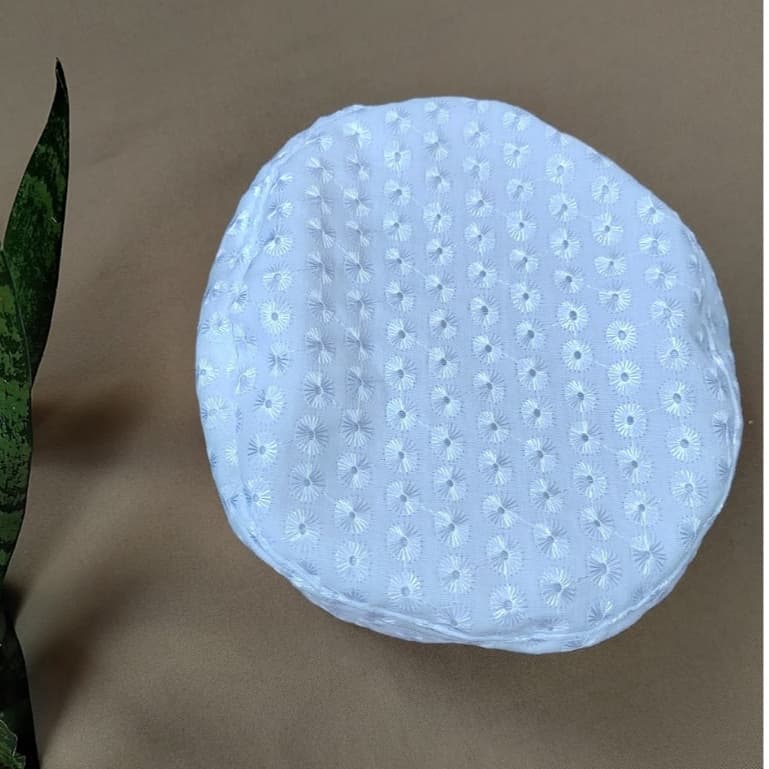 Quepe / Ekete / Equete / Filá de Lesie Branco Solzinho  Umbanda / Candomblé