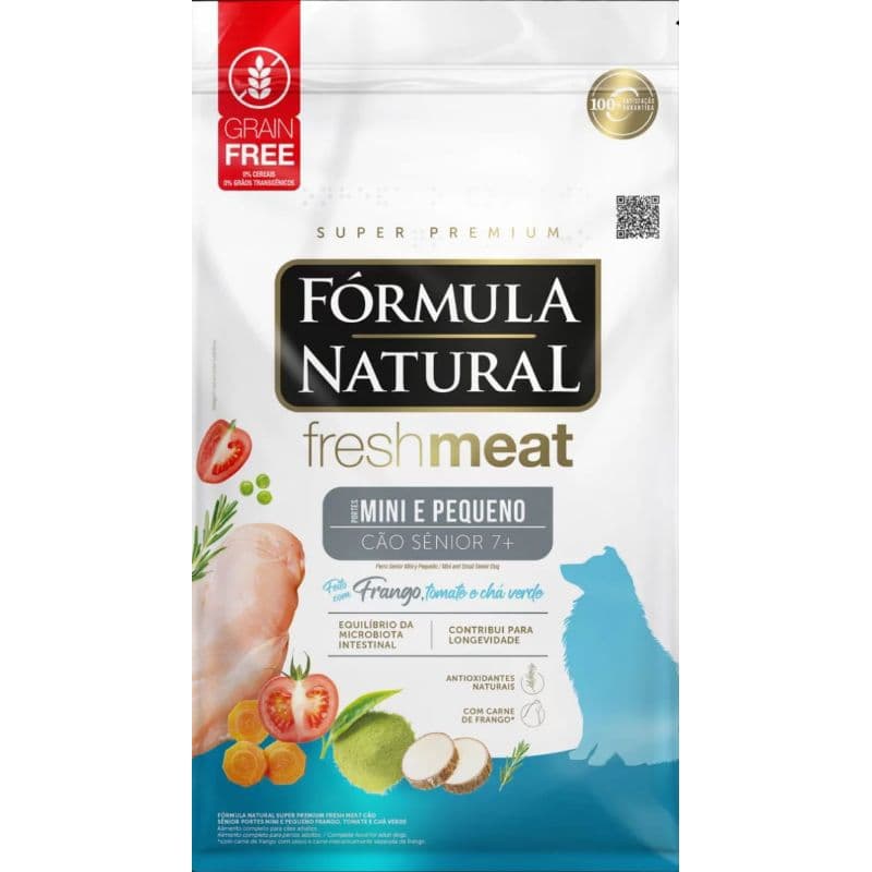 2,5kg Fórmula Natural Fresh Meat Cão Sênior pequeno porte