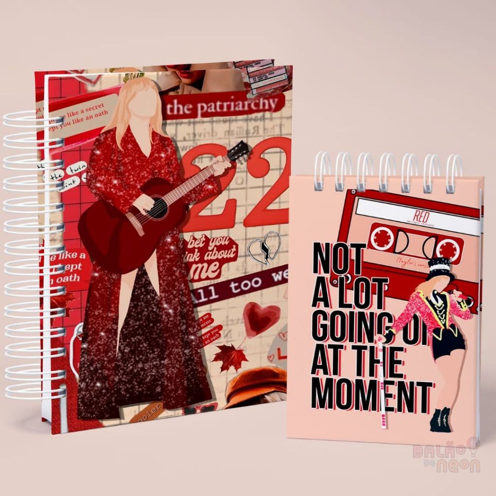Planner/Caderno Taylor Swift - Planner The eras tour - Taylor's Version - Planner Permanente - Planner 2025