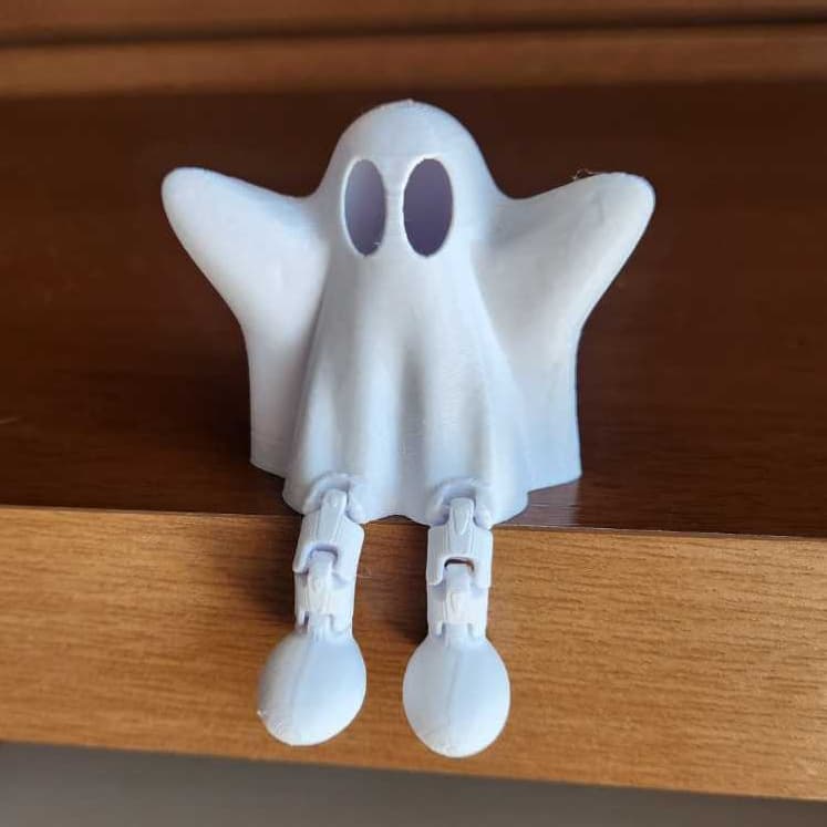 Fantasma articulado - decoração Halloween
