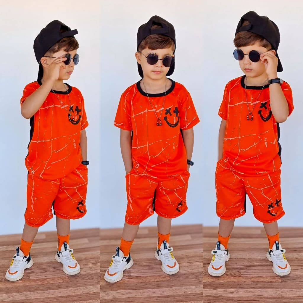 Conjunto Infantil Masculino 2 Peças Dri-Fit Camisa E Bermuda Top Premium