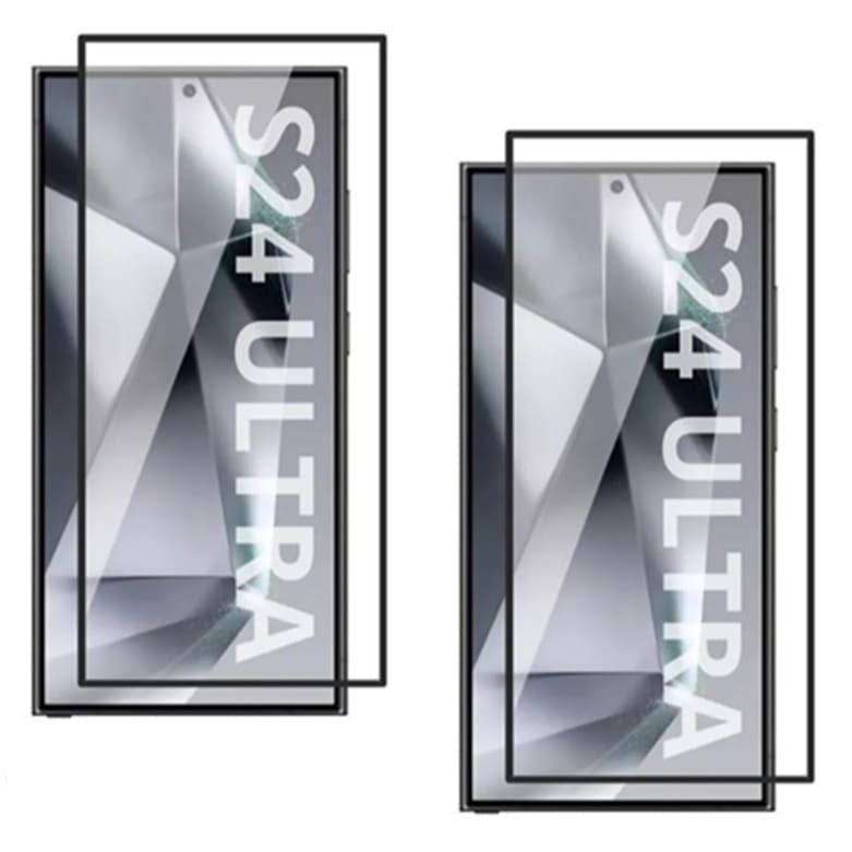 2x Películas de Cerâmica 3D 9D para Samsung Galaxy S24 Ultra