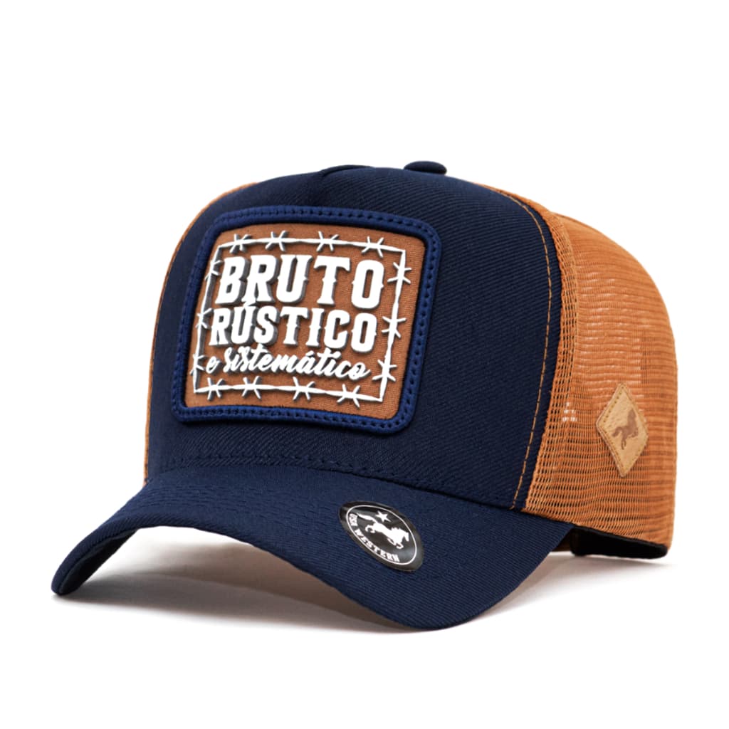 bone boina american chapeu trucker telinha farms agro caipira team roping