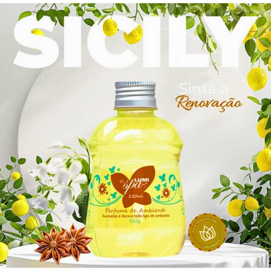 Aromatizante de ambiente SICILY (Novo) - Lumi Cosmeticos