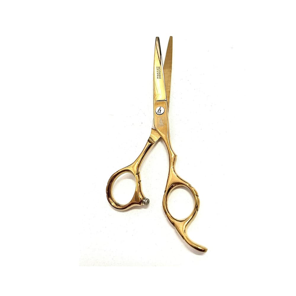 Tesoura Profissional  Fio Laser Mofashi  6.0 - Dourada