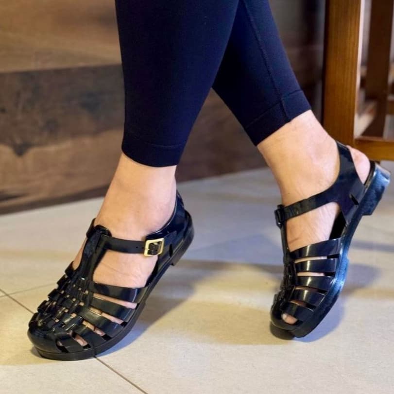 Sandalia Aranha Feminina Super Leve e Confortavel Pro dia a Dia Com Palmilha Confort.