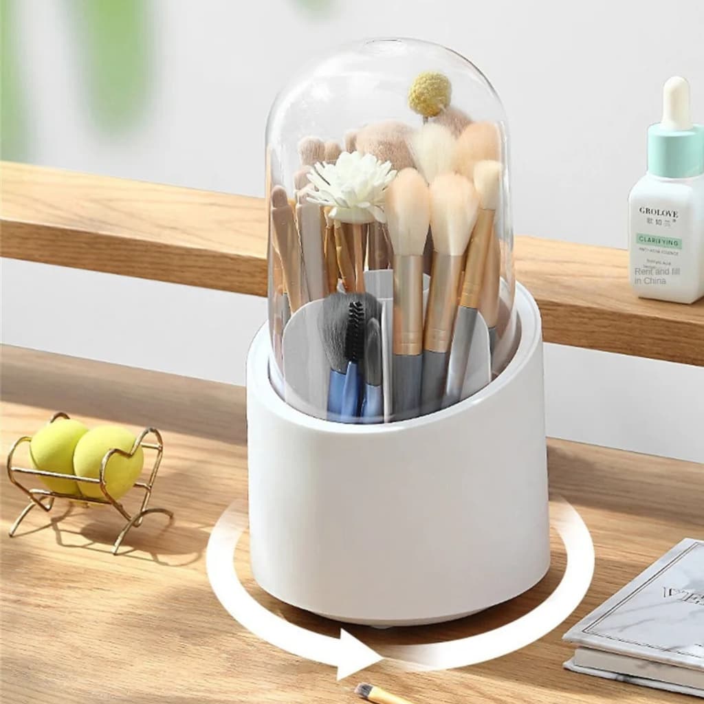 Organizador de Mesa Porta Pincel, Maquiagem e Cosmético Multifuncional Diversos Modelos