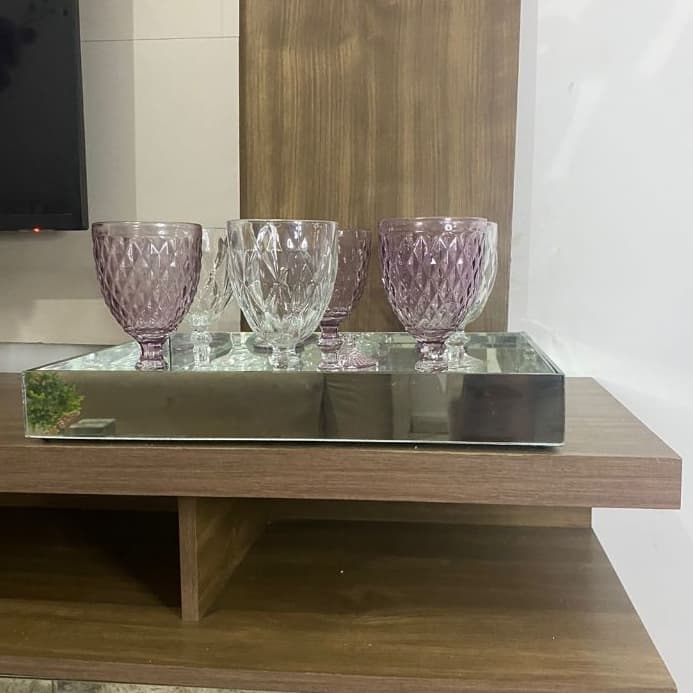 Bandeja Decorativa 30X40 5cm - Toque de Luxo na Sua Casa