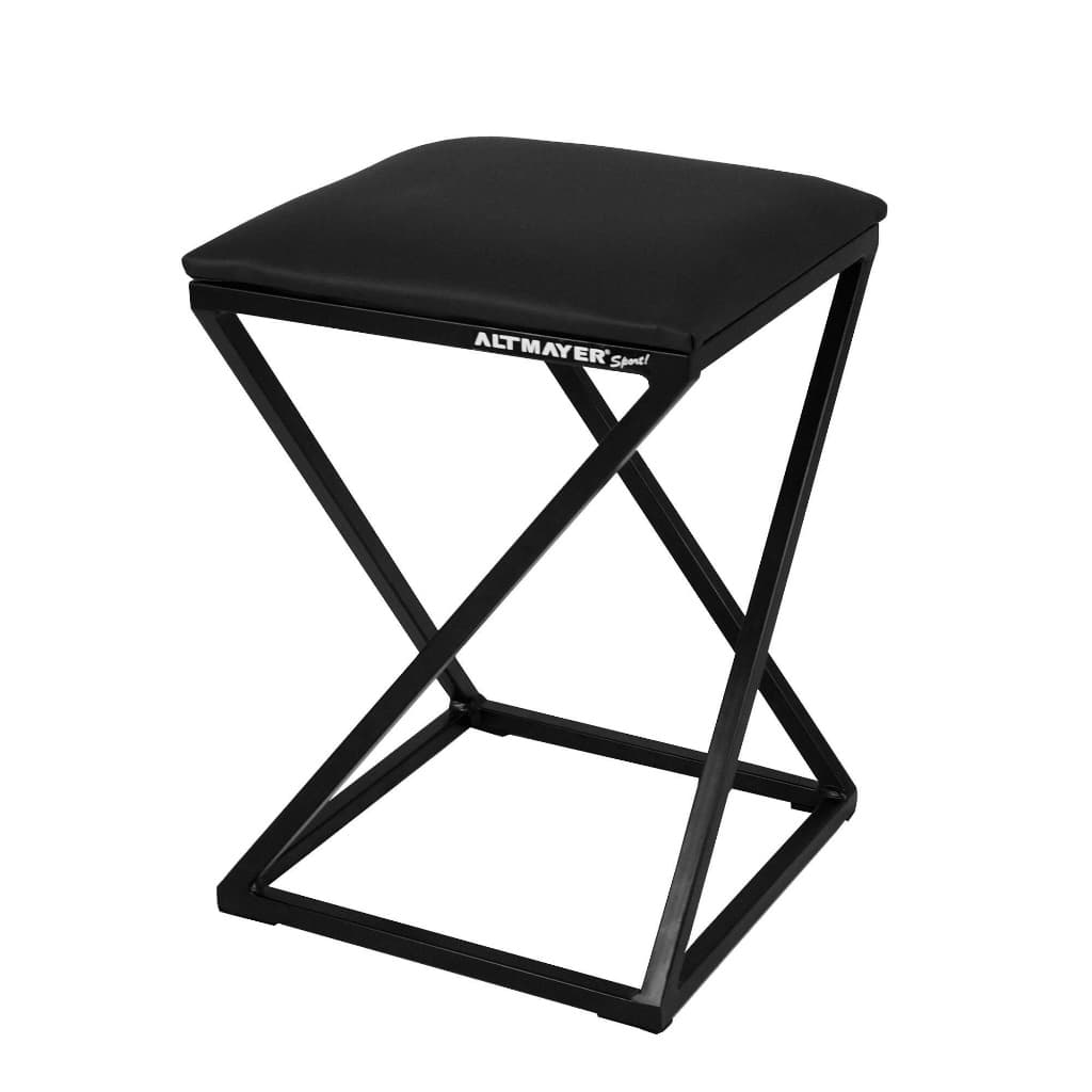 Banqueta estofada Moderna Estilo Industrial Em Z Com 42 Cm Altmayer