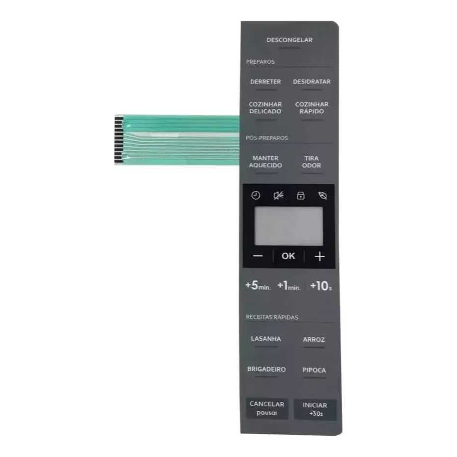 MEMBRANA TECLADO ELECTROLUX ME 23B ( PRATA )