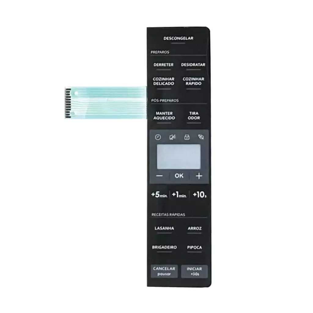 MEMBRANA TECLADO ELECTROLUX ME 23P / ME23S PRETA