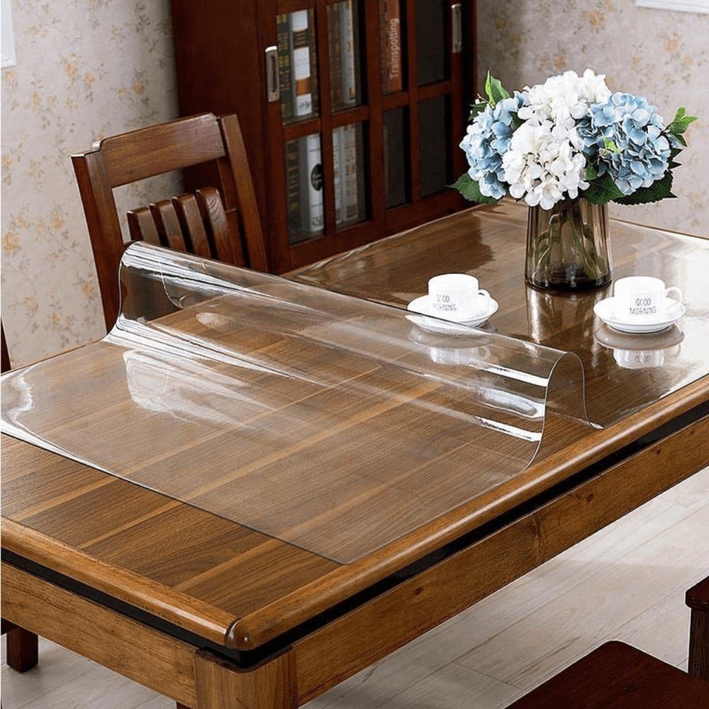 Toalha de Mesa Plástico PVC 4 6 8 10 Lugares Térmica Ipermeável Grossa Protetor Mesa Casa Decoração