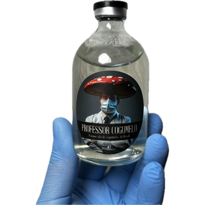 Cultura Líquida Estéril para Multiplicação de Cogumelos 100 ml - Professor Cogumelo