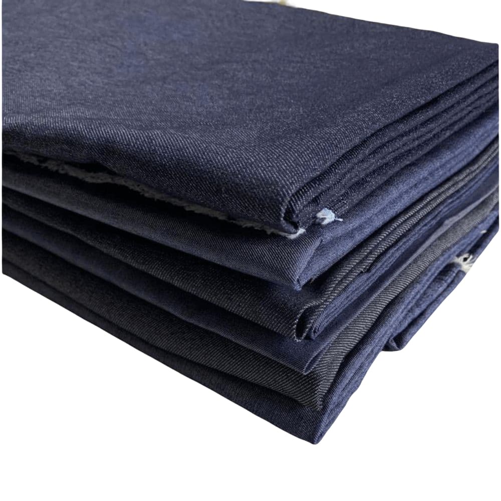 Retalho de Jeans Liso com Pouco ou Nenhum Elastano - Vendido Por Kg.