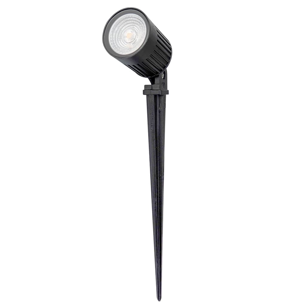 Espeto Jardim LED Interlight Finco 6W 2700K IP66 Preto Iluminação Externa Planta Paisagismo Gramado